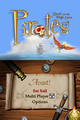 Pirates - Duels on the High Seas (USA) screen shot title